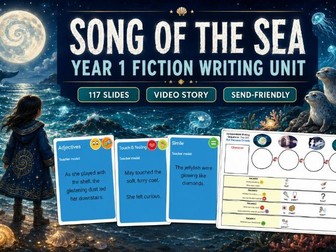 Song of the Sea Year 1 Writing Unit (TWS)