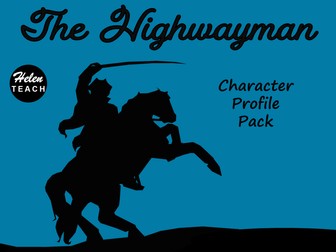 The Highwayman: Character Profile Model Text Pack