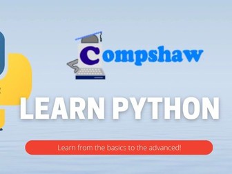 Introduction to Python (GCSE / A level) - Complete Set of Booklets, Presentations and Resources