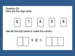 Maths KS2 Prepare for SATs - 12 pages of arithmetic all four rules in