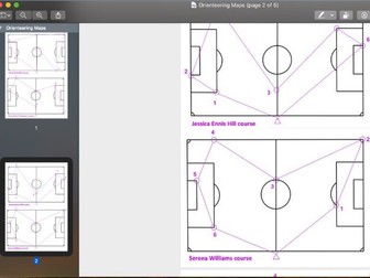 Orienteering (Football Pitch)