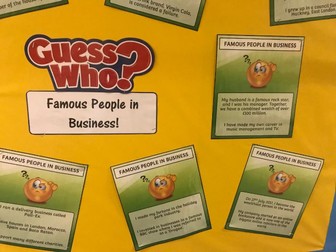 Display: Famous People in Business