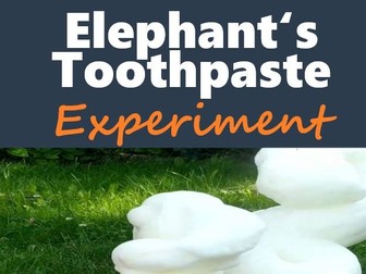 Lab Activity: Elephants Toothpaste Chemical EXPERIMENT Science