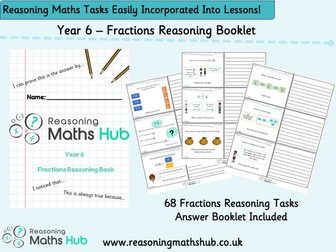 Year 6 - Fractions Reasoning Booklet