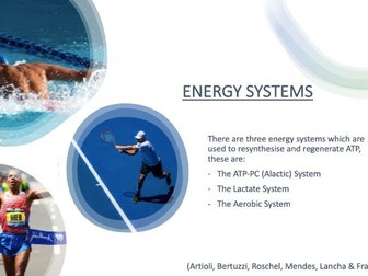 BTEC Sport and Exercise Physiology  Energy Systems (UNIT 1)