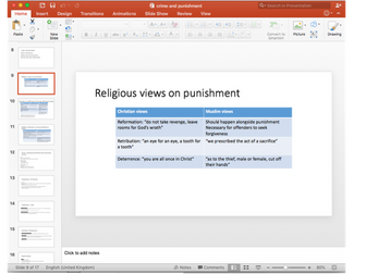 Crime & Punishment powerpoint AQA GCSE RS