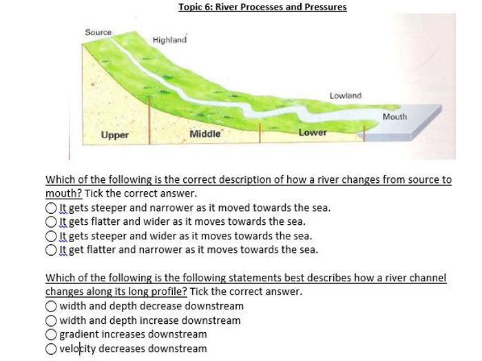 Edexcel Geography GCSE Revision Sheet Paper 2 - Topic 6 | Teaching ...