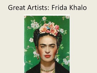 Great Artists: Frida Kahlo Self Portraits
