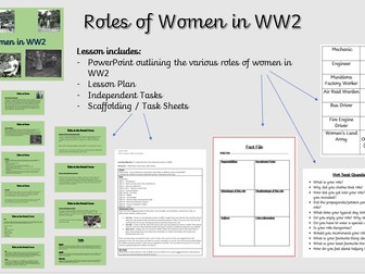 Roles of Women in WW2 (Full Lesson)