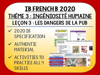 IB FRENCH B 2020 - Ingéniosité Humaine L3 - Les Dangers de la Publicité