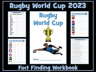 Rugby World Cup 2023 Workbook