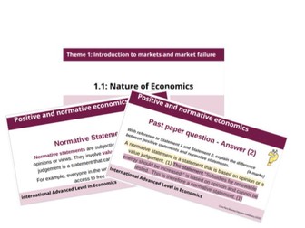 1.3.1 Introductory concepts: The Nature of Economics
