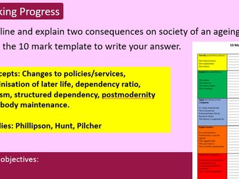 AQA Sociology Family Complete Lessons Topics 1-7