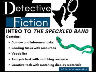 Detective Fiction: The Speckled Band Intro
