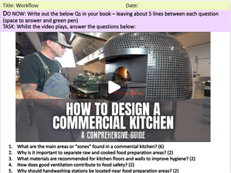 WJEC level 1/2 hospitality and catering A02