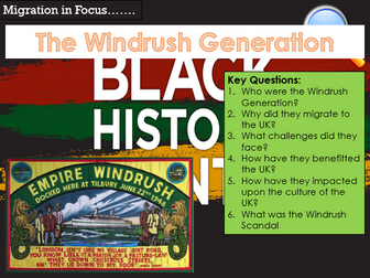 The Windrush Generation Research Project