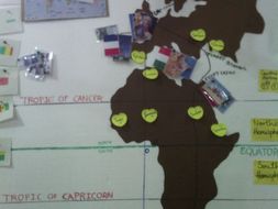 The boy who biked the world-geography planner