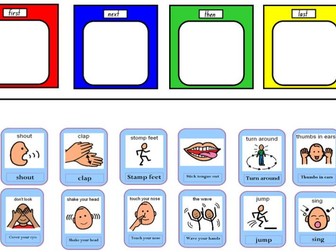 Telling the Time - sequencing events.