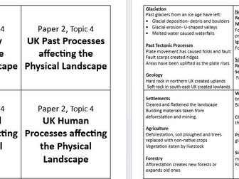 Edexcel B GCSE Revision Paper 2 Flashcards Complete Content Revision