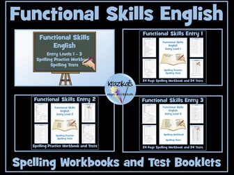 Entry Level English Functional Skills Spelling