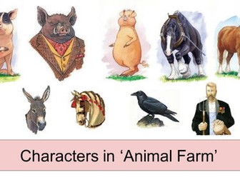 Animal Farm Characters Representation