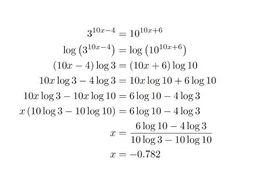 Logarithm Worksheets Part 1 | Teaching Resources