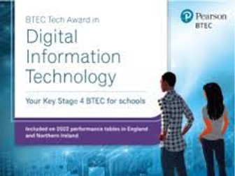 Btec Digital IT -  Tech Award Component 3 Exam