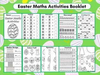 KS1 Easter Maths Activities Booklet