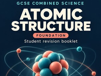 Atomic Structure Revision Worksheet | AQA GCSE Combined Science Foundation