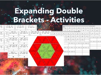 Expanding Double Brackets Activities