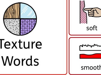 Descriptive Writing- Texture Words Visual
