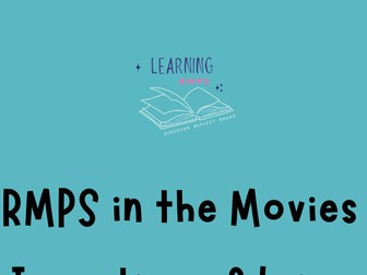 RMPS Film Study BUNDLE: Ethics, Philosophy & Social Issues (5 Movie Units)