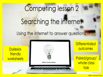 Searching the internet - searching the internet