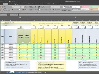 Classroom Grade Tracker