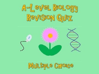 A-Level Biology Revision Quiz
