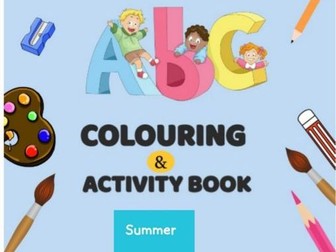 Summer Colouring and Activity book
