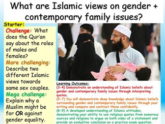 Islam - Gender Family LGBT