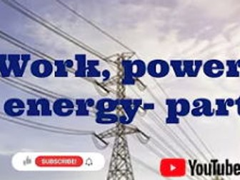 A3:Work, energy and power