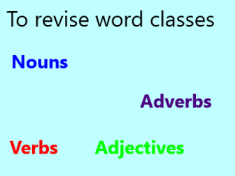 SPAG Revision Lesson Year 6