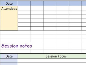 Whole school intervention tracker