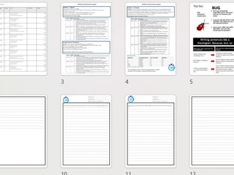 Editable Edexcel IGCSE 4RS1 Exam practice booklet - Paper 1 Sections 1 & 2 Christianity