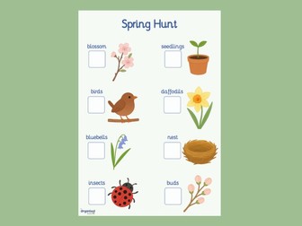 Spring Scavenger Hunt