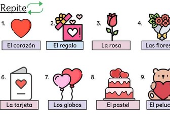 KS2/KS3 San Valentín Lesson
