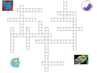 Infection and Response - AQA GCSE Crossword with answers