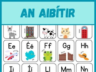 An Aibítir - The Alphabet as Gaeilge