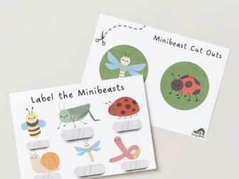 Label the Minibeasts