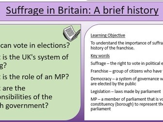 History of British Suffrage