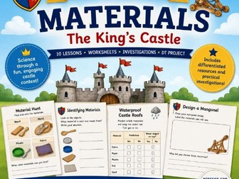 Year 2 Science: Materials - Castle theme