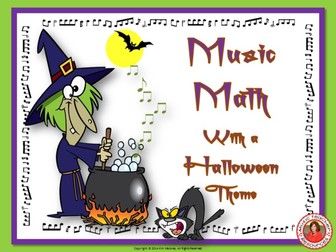 Music Math with a Halloween Theme!