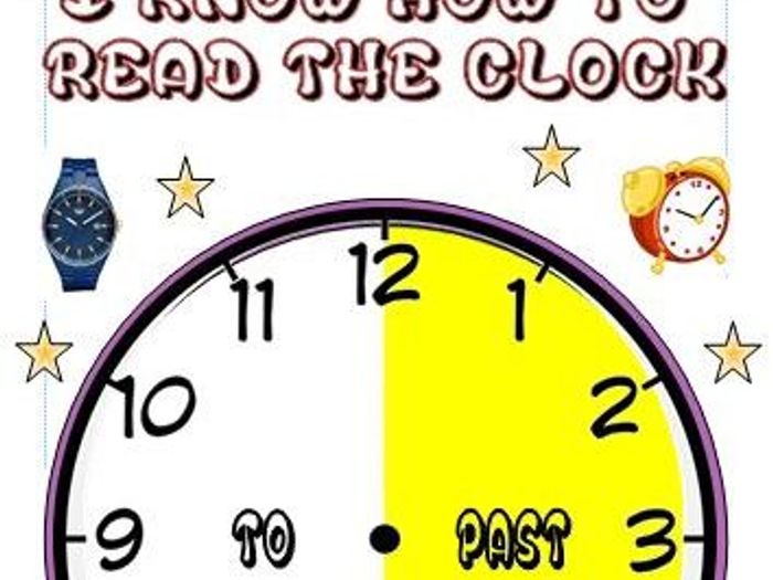 A4 Poster Telling The Time | Teaching Resources